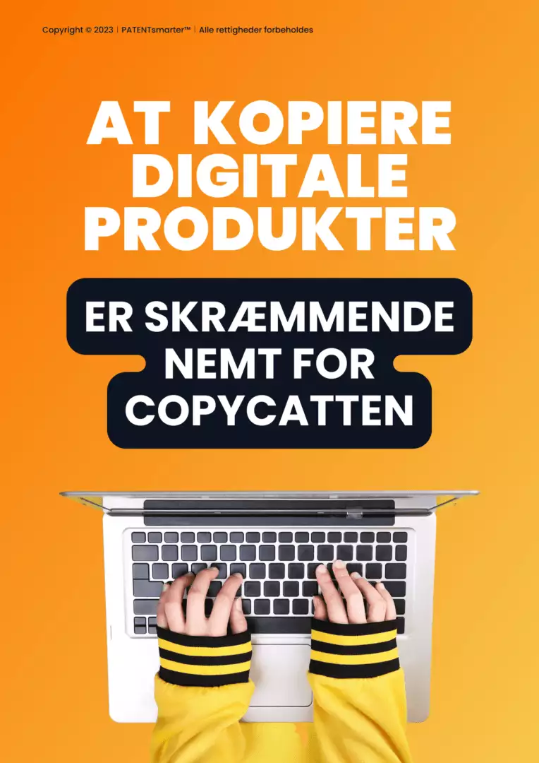 At kopiere digitale produkter er nemt for copycatten